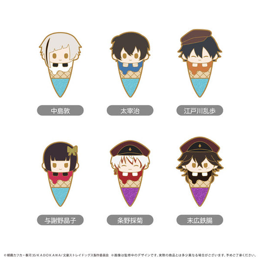 Bungo Stray Dogs Ice Cream Tapi Enamel Pin Blind Pack [Vol. 1]