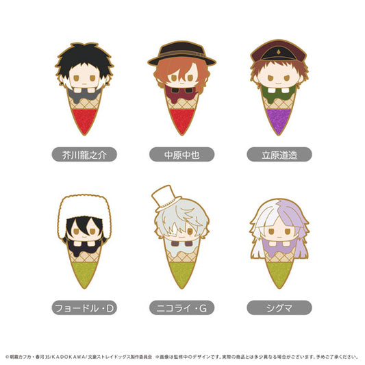 Bungo Stray Dogs Ice Cream Tapi Enamel Pin Blind Pack [Vol. 2]