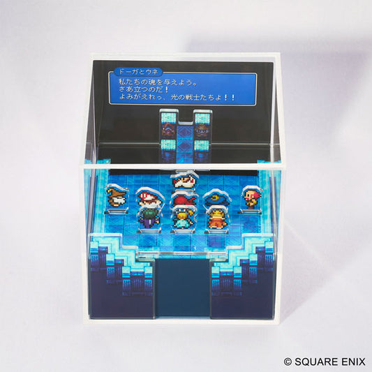 Final Fantasy Pixel Remaster Cubic Memory Acrylic Diorama [FFIII - Entrusted Soul]