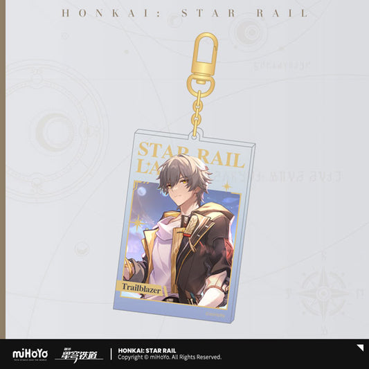 Honkai: Star Rail "STAR RAIL LAND Series" Acrylic Strap [(Male) Trailblazer]