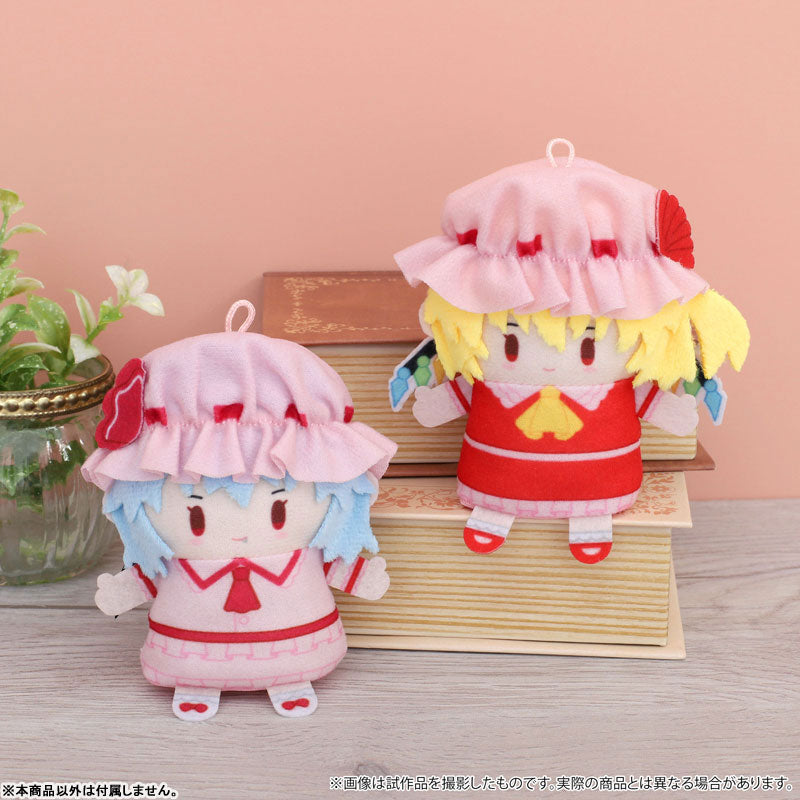 Touhou Project Puppela Plush Keychain [Remilia Scarlet/Flandre Scarlet]