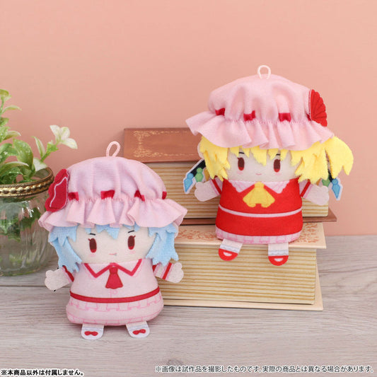 Touhou Project Puppela Plush Keychain [Remilia Scarlet/Flandre Scarlet]