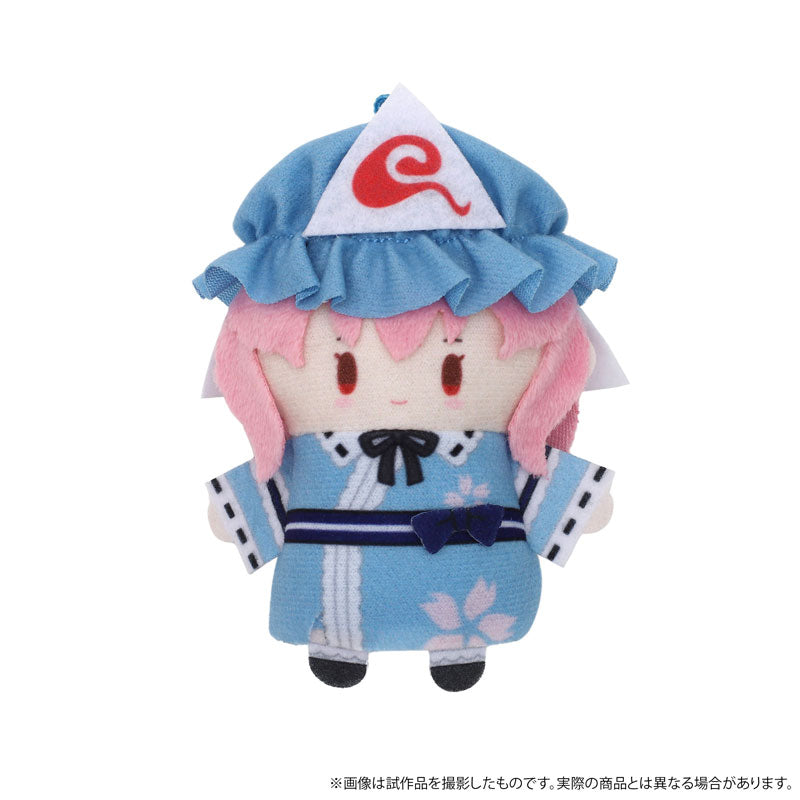 Touhou Project Puppela Plush Keychain [Youmu Konpaku/Yuyuko Saigyouji]