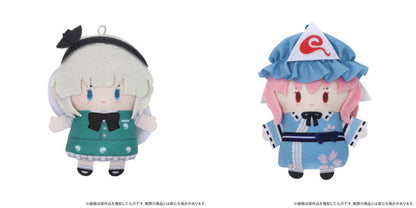 Touhou Project Puppela Plush Keychain [Youmu Konpaku/Yuyuko Saigyouji]