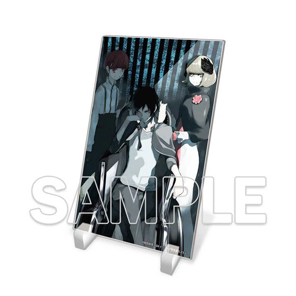 "A Sunset with Orihara Izaya" Acrylic Plate [Durarara!!]