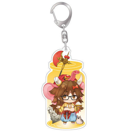 Fate/Grand Order CharaToria Acrylic Keychain [Moon Cancer/Jinako Carigiri]