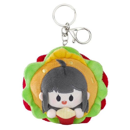 Link Click "Super Delicious Series" Mascot Plush [Qiao Ling - Hamburger]
