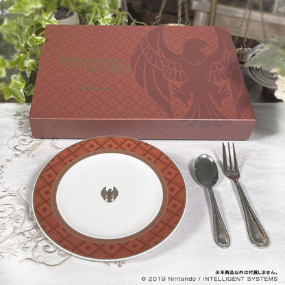 Fire Emblem: Three Houses Plate & Cutlery Set [Black Eagles]