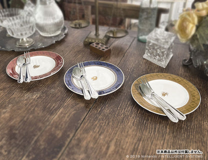 Fire Emblem: Three Houses Plate & Cutlery Set [Black Eagles]