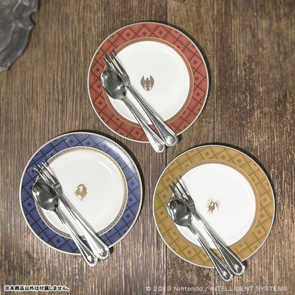 Fire Emblem: Three Houses Plate & Cutlery Set [Blue Lions]