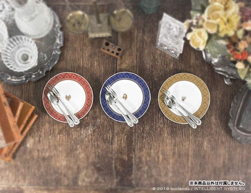 Fire Emblem: Three Houses Plate & Cutlery Set [Blue Lions]
