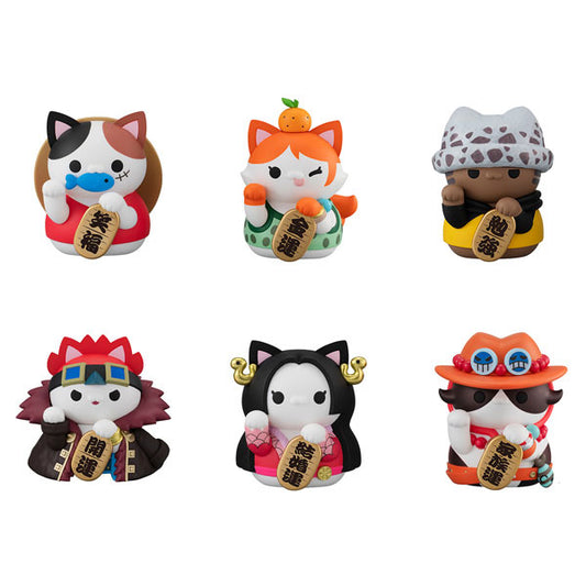One Piece MEGA CAT PROJECT NYAN PIECE NYAN! Fortune Lucky Pirates Blind Box