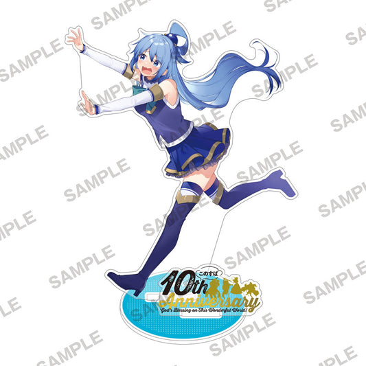 KonoSuba: God's Blessing on This Wonderful World! 10th Anniversary Final Fair Acrylic Stand [Aqua]