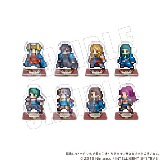 Fire Emblem: Three Houses (Vol. 5) Pixel Art Trading Mini Acrylic Stand [Black Eagles]