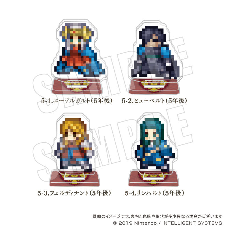 Fire Emblem: Three Houses (Vol. 5) Pixel Art Trading Mini Acrylic Stand [Black Eagles]