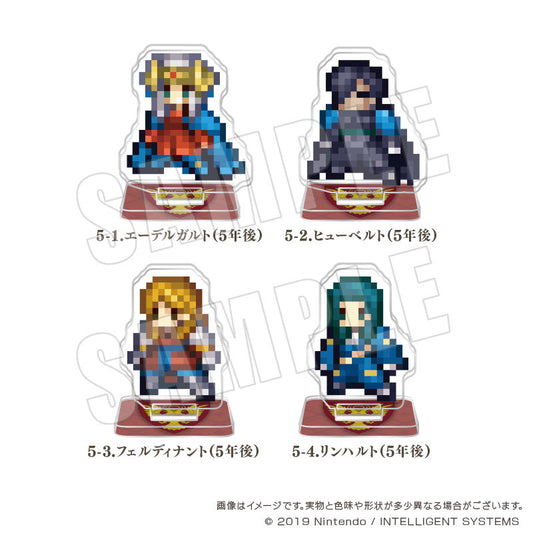 Fire Emblem: Three Houses (Vol. 5) Pixel Art Trading Mini Acrylic Stand [Black Eagles]