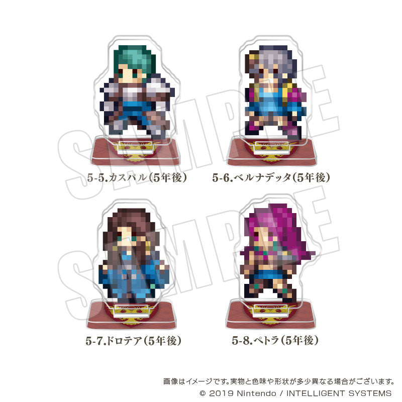 Fire Emblem: Three Houses (Vol. 5) Pixel Art Trading Mini Acrylic Stand [Black Eagles]