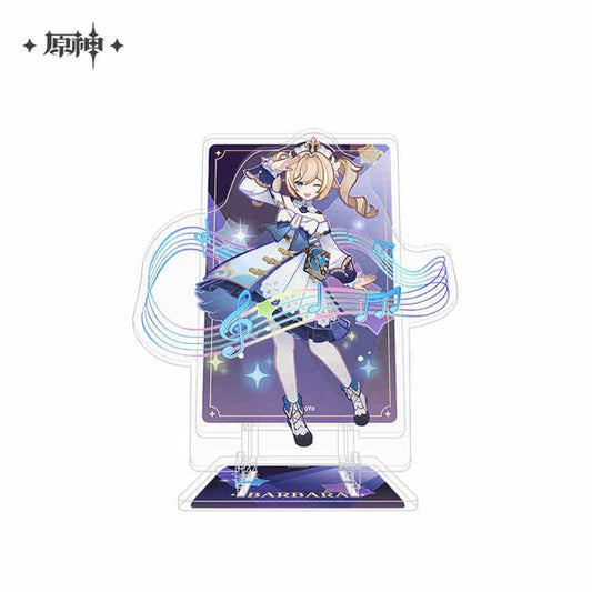Genshin Impact "Genius Invocation TCG Tournament Series" Chara Acrylic Smartphone Stand [Barbara]