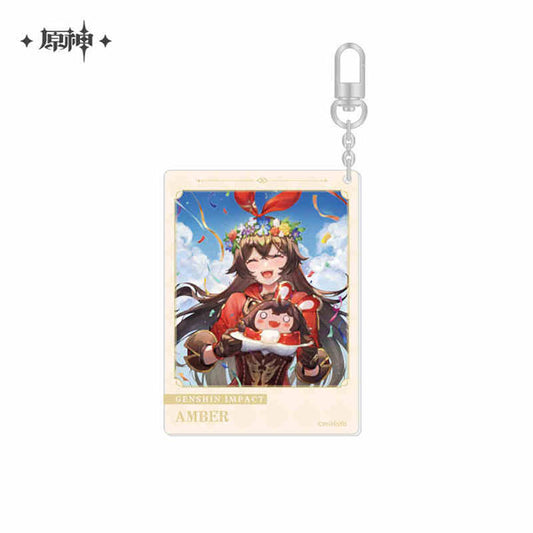 Genshin Impact "Destined Day" Character Acrylic Strap [Amber (2021)]