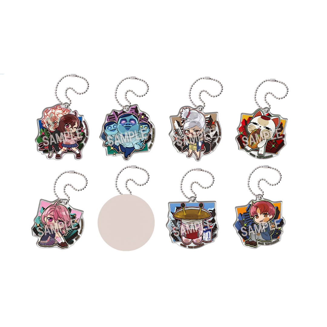 DANDADAN Pita! Deforme "Kaiki tono Souguu!" Trading Acrylic Keychain