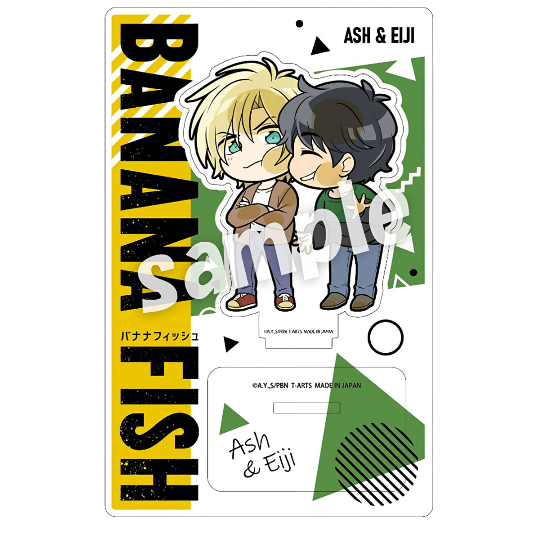 BANANA FISH Pita! Deforme Acrylic Stand [Eiji & Ash]
