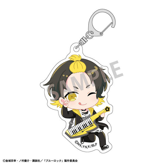 Blue Lock ENJOY MUSIC Acrylic Keychain [Meguru Bachira]