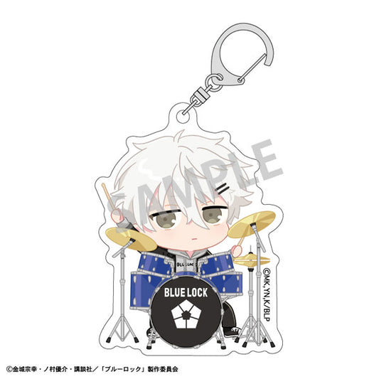 Blue Lock ENJOY MUSIC Acrylic Keychain [Seishirou Nagi]
