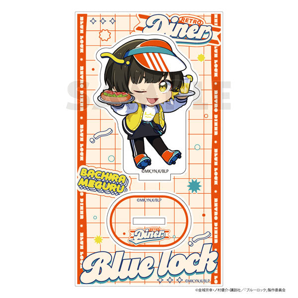 Blue Lock Retro Diner Acrylic Stand [Meguru Bachira]