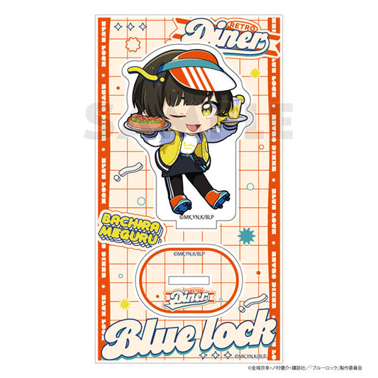 Blue Lock Retro Diner Acrylic Stand [Meguru Bachira]