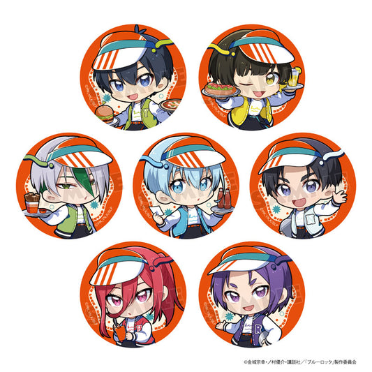 Blue Lock Retro Diner (ver. A) Trading Can Badge