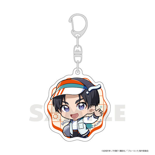 Blue Lock Retro Diner Acrylic Keychain [Nijiro Nanase]