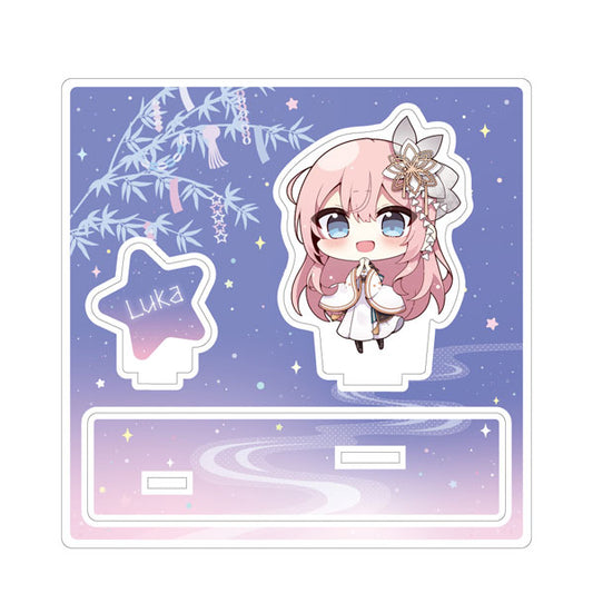 Hatsune Miku Akihabara Festival 2024 Mini Acrylic Diorama Stand [Megurine Luka - Tanabata ver.]