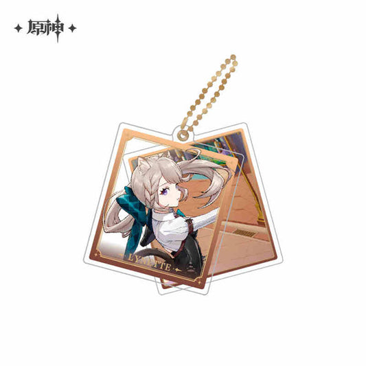 Genshin Impact Chara Double Acrylic Strap [Lynette]