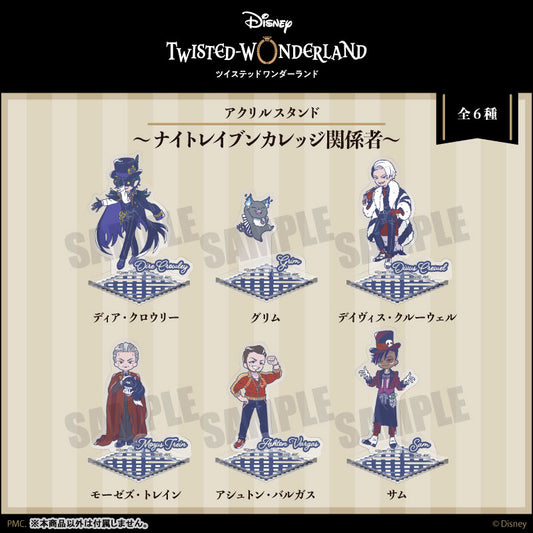 Disney Twisted Wonderland Mini Acrylic Stand [Sam]