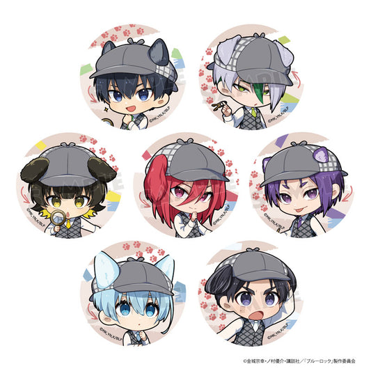 Blue Lock (Dog Ear Detective ver. A) Trading Can Badge