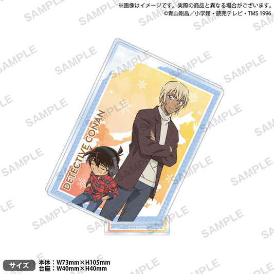 Detective Conan (Vol. 5) Square Acrylic Stand [Edogawa Conan & Toru Amuro]