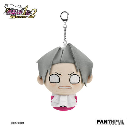 Fanthful Ace Attorney Investigations Plush Keychain [Miles Edgeworth (Damaged)]