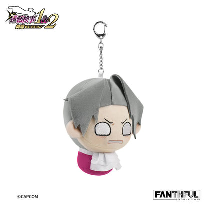 Fanthful Ace Attorney Investigations Plush Keychain [Miles Edgeworth (Damaged)]