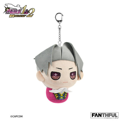 Fanthful Ace Attorney Investigations Plush Keychain [Miles Edgeworth (7 Years Ago)]