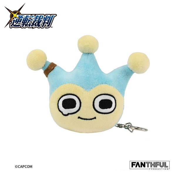 Fanthful Ace Attorney Plush Keychain [Blue Badger]