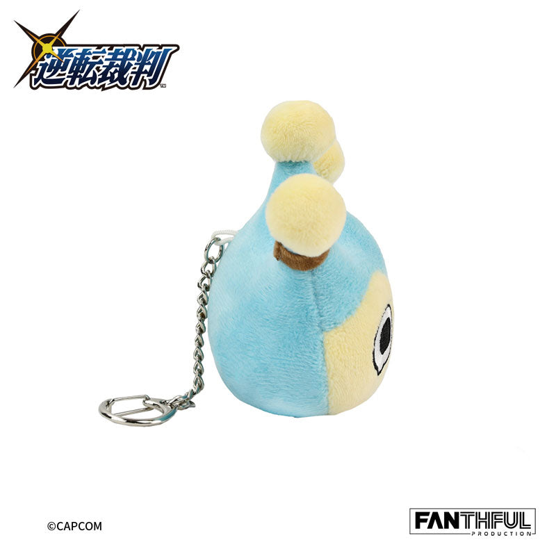 Fanthful Ace Attorney Plush Keychain [Blue Badger]