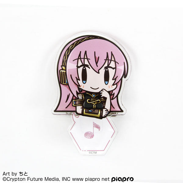 Piapro Vocaloid Acrylic Pyocotte Clip [Megurine Luka]