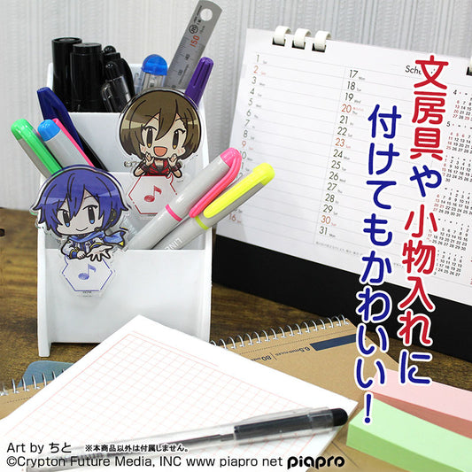 Piapro Vocaloid Acrylic Pyocotte Clip [MEIKO]