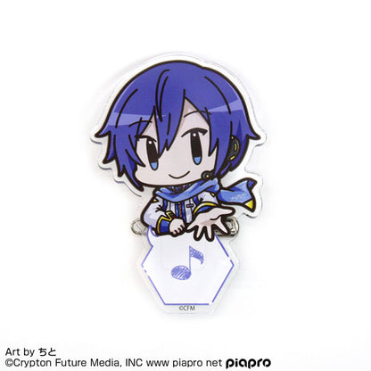 Piapro Vocaloid Acrylic Pyocotte Clip [KAITO]