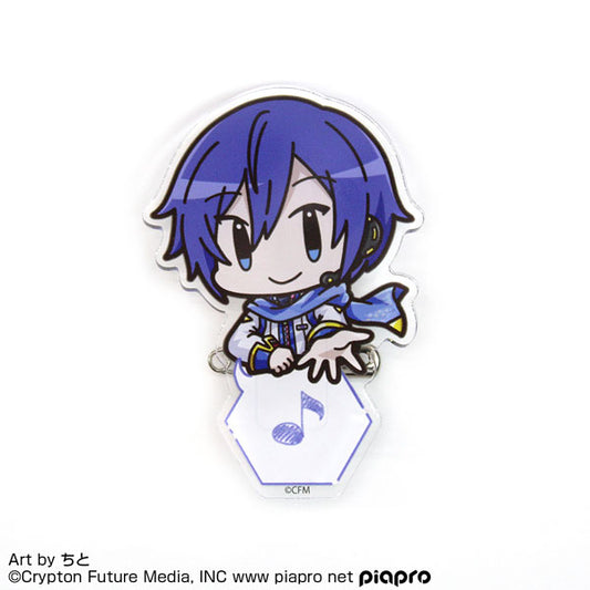Piapro Vocaloid Acrylic Pyocotte Clip [KAITO]
