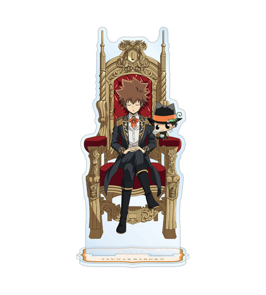 Katekyo Hitman Reborn! Dreaming on a Throne BIG Acrylic Stand [Tsunayoshi Sawada & Reborn]