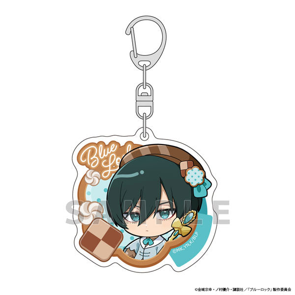 Blue Lock Tea Time Acrylic Keychain [Rin Itoshi]