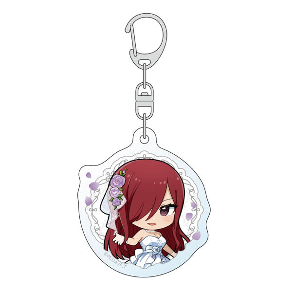 Fairy Tail 100 Years Quest Dress-up Acrylic Keychain [Erza Scarlet]