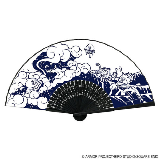 Dragon Quest Smile Slime Folding Fan [Sea]