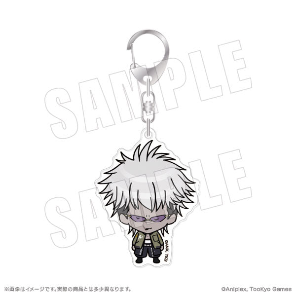 HUNDRED LINE -Last Defense Academy- Official Chibi Acrylic Keychain [Takemaru Yakushiji]